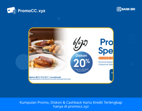 Promo Belanja: Diskon dengan Kartu Kredit BRI di Blujam
