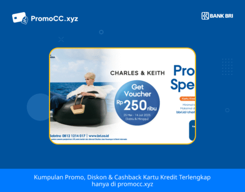 Promo Charles & Keith: Diskon BRI hingga Rp250.000!