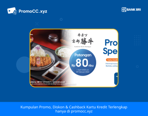 Promo Gyukatsu Kyoto Katsugyu: Diskon Kartu Kredit BRI