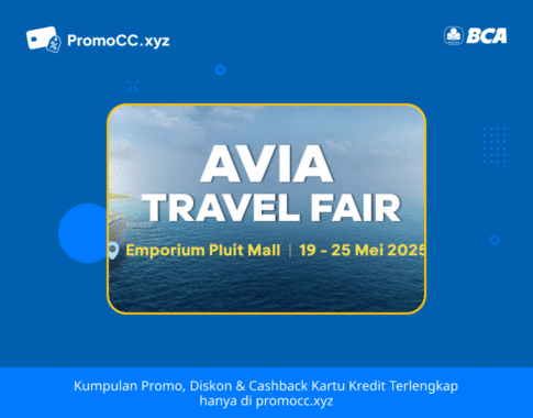 Promo Kartu Kredit BCA Belanja: Avia Travel Fair 2025