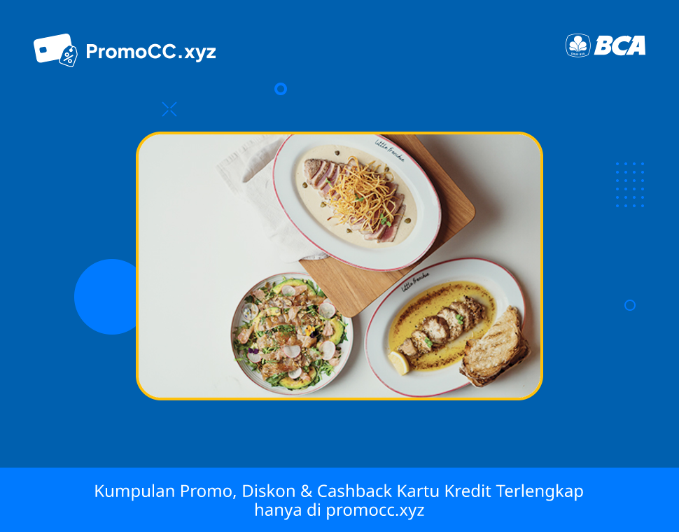 Promo Kartu Kredit BCA Belanja: Diskon 20% di Little Frenchie - Bank Central Asia - Little Frenchie