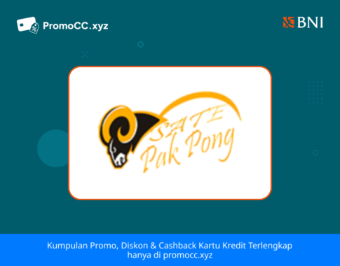 Promo Kartu Kredit BNI Belanja: Sate Pak Pong Yogyakarta