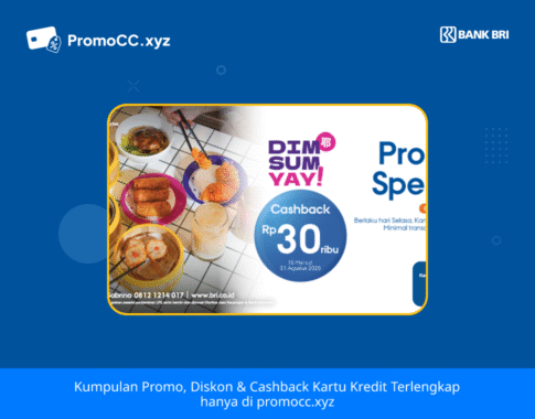 Promo Kartu Kredit BRI Belanja: Diskon Dimsum Yay!