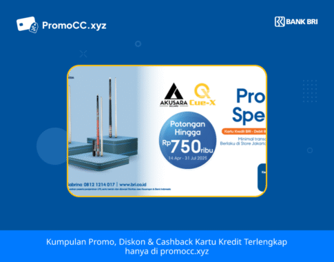Promo Kartu Kredit BRI Belanja: Diskon Hingga Rp500.000