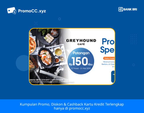 Promo Kartu Kredit BRI Belanja: Opening Spesial Greyhound BSD