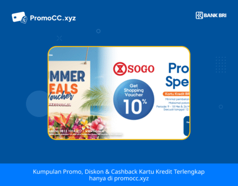 Promo Kartu Kredit BRI Belanja: SOGO Summer Deals