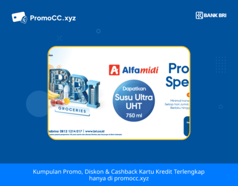Promo Alfamidi: Promo Kartu Kredit BRI Belanja Berhadiah!