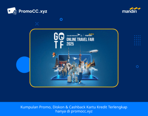 Promo Belanja: Diskon Garuda Indonesia dengan Mandiri Kartu Kredit