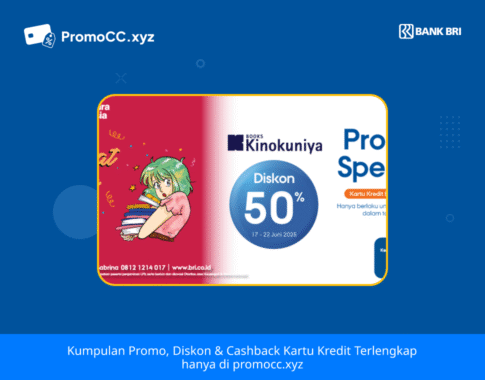 Promo Belanja: Diskon Kinokuniya dengan Kartu Kredit BRI