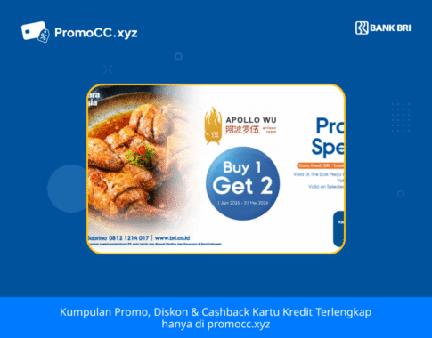 Promo Belanja: Spesial Apollo Wu dengan Kartu Kredit BRI
