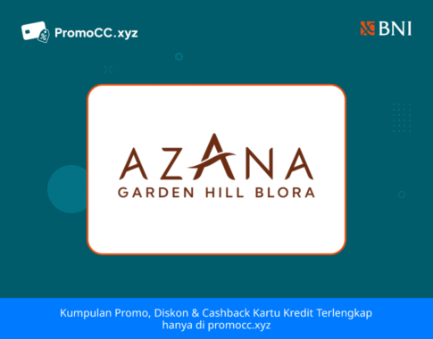 Promo Hotel: Diskon belanja BNI di Azana Garden Hill