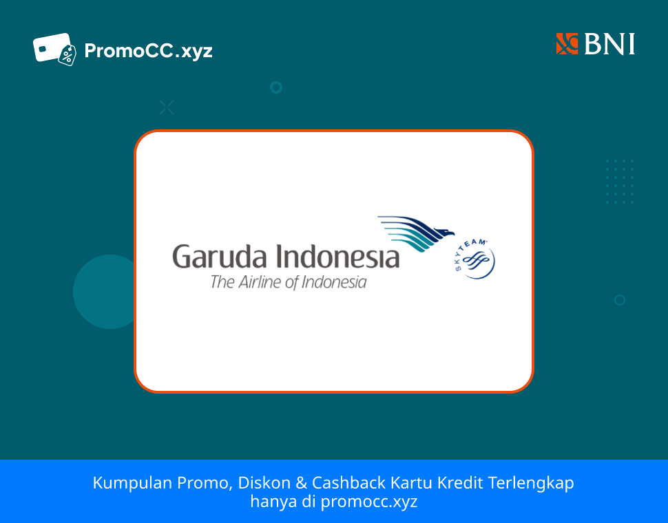 Promo Kartu Kredit BNI Belanja: Garuda Indonesia Yogyakarta - Bank Negara Indonesia - Garuda Indonesia