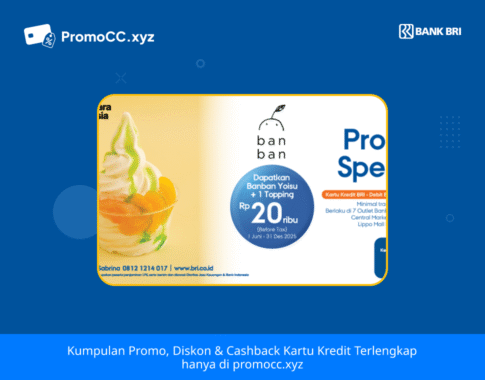 Promo Kartu Kredit BRI Belanja: Banban Yoisu Rp20 Ribu!