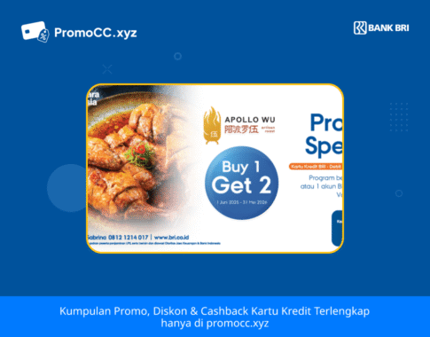 Promo Kartu Kredit BRI Belanja di Apollo Wu