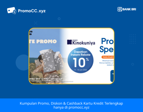Promo Kartu Kredit BRI Belanja di Kinokuniya