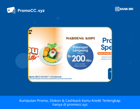 Promo Kartu Kredit BRI Belanja di Waroeng Kopi
