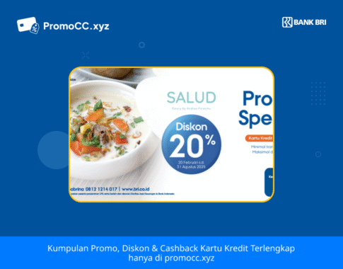 Promo Kartu Kredit BRI Belanja: Diskon 20%
