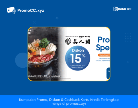 Promo Kartu Kredit BRI Belanja: Diskon Bijin Nabe!