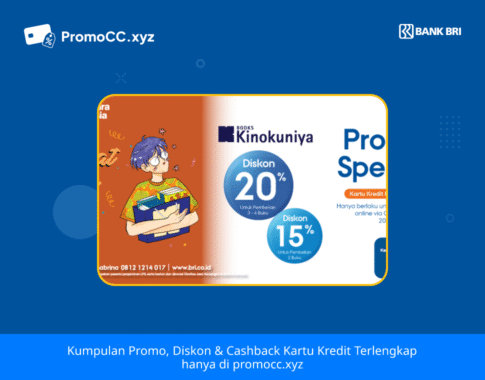 Promo Kinokuniya: Diskon Kartu Kredit BRI untuk Belanja Buku