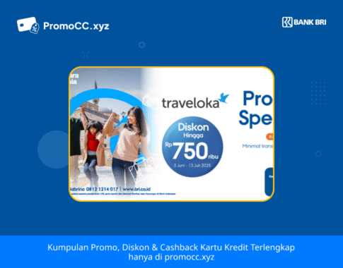 Promo Traveloka: Diskon Kartu Kredit BRI untuk Belanja