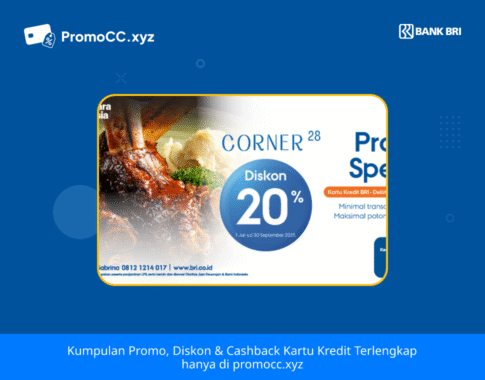 Promo Belanja: Diskon di Corner 28 dengan Kartu Kredit BRI