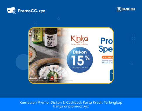 Promo Belanja: Diskon Spesial di Kinka dengan Kartu Kredit BRI