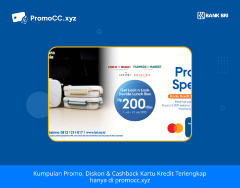 Promo Belanja: Gift Lock n Lock dengan Kartu Kredit BRI