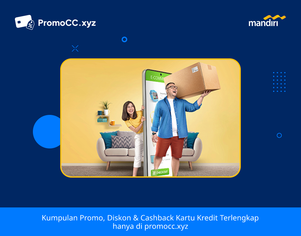Promo Blibli: Belanja Cicilan 0% dengan Kartu Kredit Mandiri - Bank Mandiri - Blibli Store (GTN)
