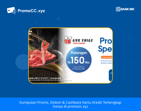 Promo Gyu Shige: Diskon BRI, Belanja Lebih Hemat!