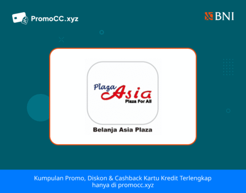 Promo Kartu Kredit BNI Belanja: Voucher Plaza Asia Tasikmalaya