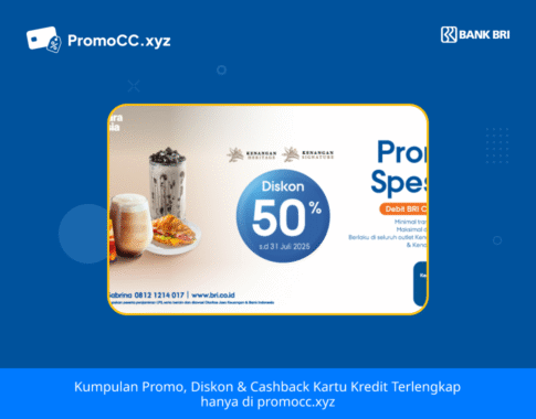 Promo Kartu Kredit BRI Belanja di Kenangan Heritage & Signature