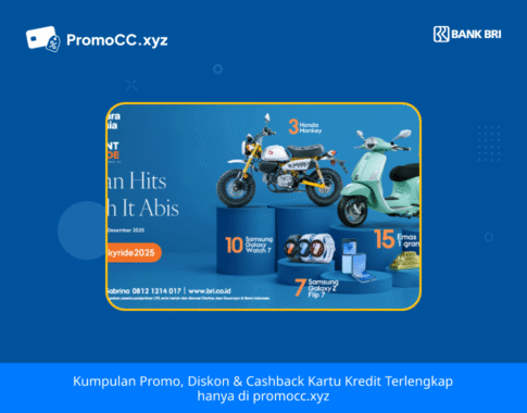 Promo Kartu Kredit BRI Belanja di Lucky Ride 2025