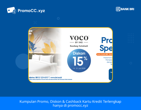 Promo Kartu Kredit BRI Belanja: Diskon 15% di Voco Hotel