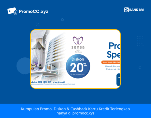 Promo Kartu Kredit BRI Belanja: Diskon Sensa Hotel Bandung