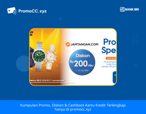 Promo Kartu Kredit BRI: Diskon Jam Tangan Payday!