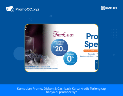 Promo Kartu Kredit BRI: Frank & Co Malang