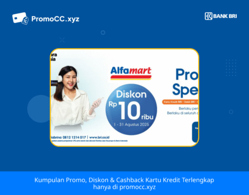 Promo Alfamart: Promo kartu kredit BRI belanja BRIZZI