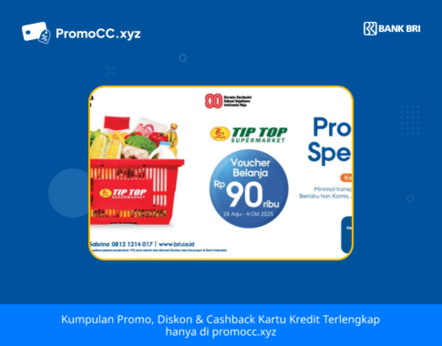 Promo Belanja: Diskon BRI di TIP TOP Supermarket