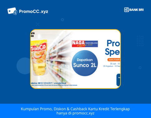 Promo Belanja: Diskon dengan Kartu Kredit BRI di Naga Swalayan