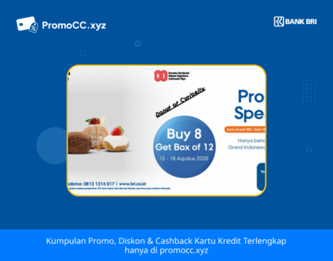 Promo Belanja: Diskon Donut Of Curiousity dengan Kartu Kredit BRI