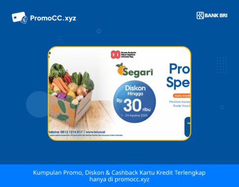 Promo Belanja: Diskon Segari dengan Kartu Kredit BRI