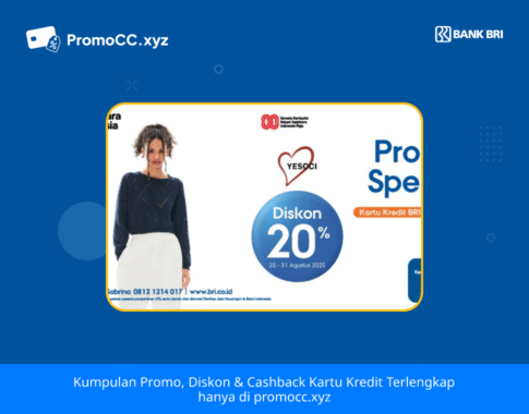 Promo Belanja: Diskon Yescci dengan Kartu Kredit BRI