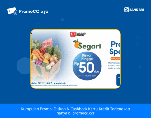 Promo Belanja: Promo Kartu Kredit BRI di Segari Payday