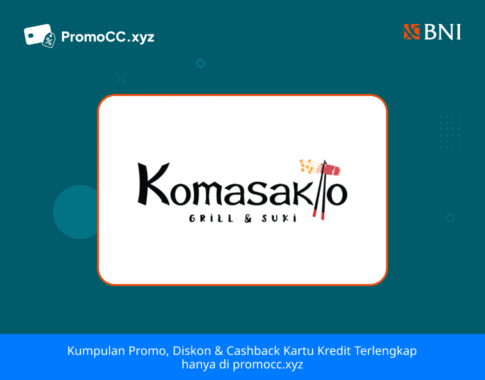 Promo Kartu Kredit BNI Belanja di Komasakto Grill & Suki