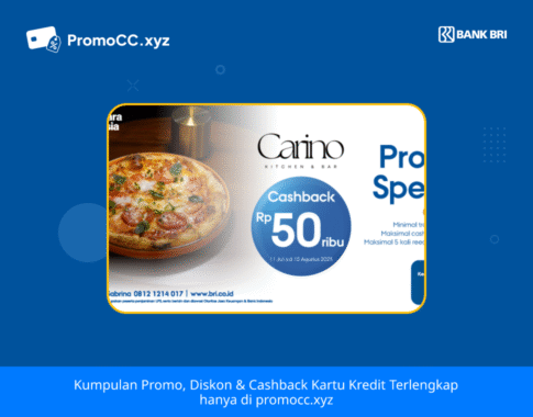 Promo Kartu Kredit BRI Belanja: Cashback Spesial!