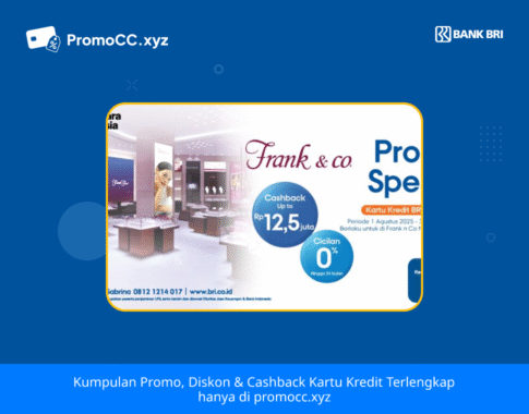 Promo Kartu Kredit BRI Belanja di Frank & Co Bali
