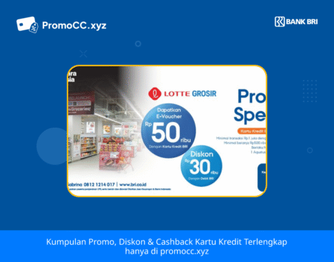 Promo Kartu Kredit BRI Belanja di Lotte Grosir