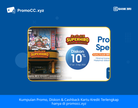 Promo Kartu Kredit BRI Belanja: Diskon 10% di PIK!