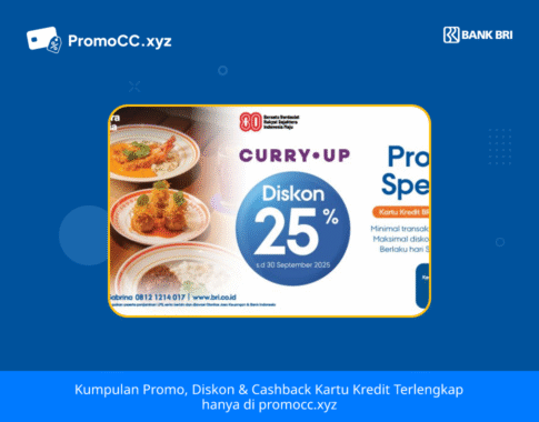 Promo Kartu Kredit BRI Belanja: Diskon 25% di Curry Up