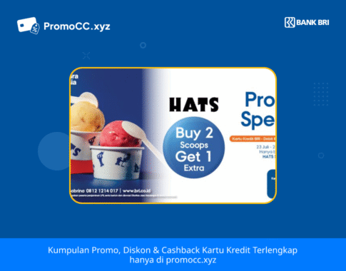 Promo Kartu Kredit BRI Belanja: Diskon di HATS Sorbet!